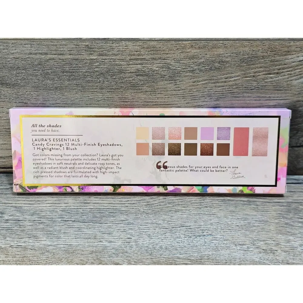 Laura Geller Palette 12 Multi-Finish Eyeshadows + 1 Highlighter + 1 Blush - Picture 3 of 5